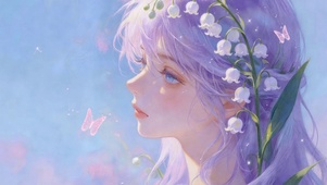 紫色很有韵味
