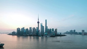 4K 高清 上海日出