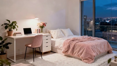 温馨居家温暖文艺风卧室