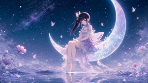 月亮上的栗花落香奈乎