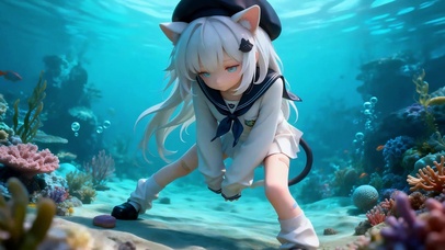 鲛海喵影