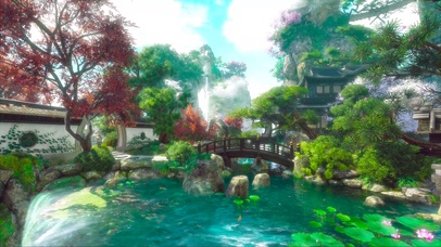 古风园林小桥流水