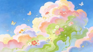 护眼云朵