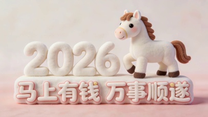 马上有钱 万事顺遂