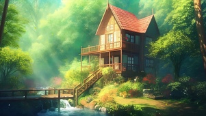森林小屋