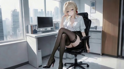 职场黑丝女孩