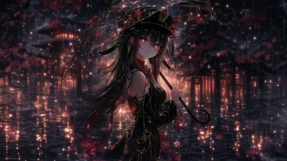 胡桃丨楼阁听雨丨