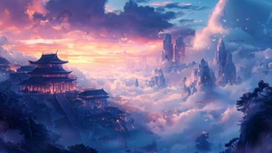 仙境古阁