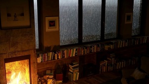 雨夜书房