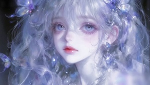 朦纱蝶绪少女