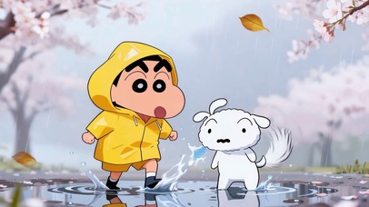 踩水的欢乐时光