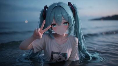 水中初音