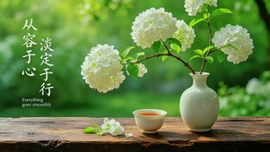 从容于心，淡定与行
