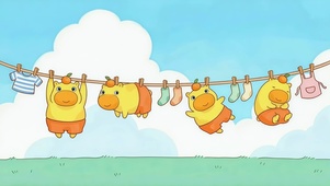 可爱的水豚噜噜