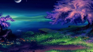 舒适静谧春夜