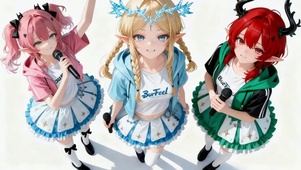 可爱的鸣潮三人组