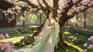 治愈古风美女壁纸
