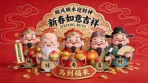 马到福来 新春如意