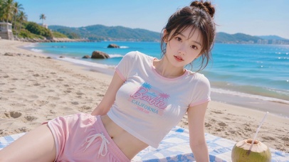 海滩女孩