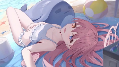 小鸟游星野 沙滩泳装