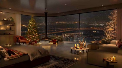 舒适的卧室氛围轻松的钢琴爵士乐