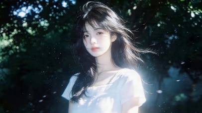 治愈可爱女孩