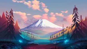 唯美治愈动漫风景