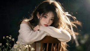 治愈长发女孩