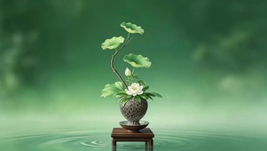 小清新荷花