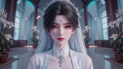 婚纱少女