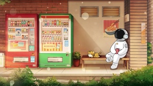 太空人和猫