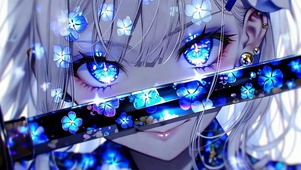 蓝樱-花与剑