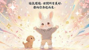 福气向你 来