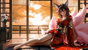 狐狸女孩忘归人