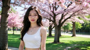 美女樱花1