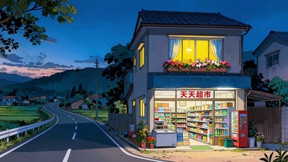 日出街角超市
