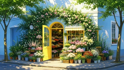 治愈花店