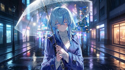 雨夜守岸人