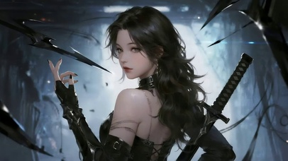 高冷美女剑客