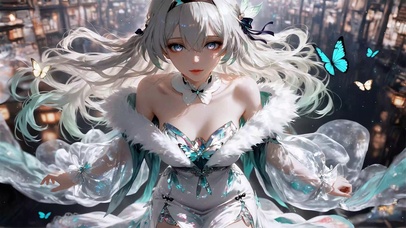 蝶影・霜华动态