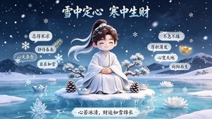 寒雪生财