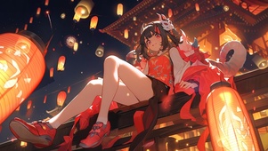 华灯初上
