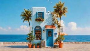 治愈海边小屋