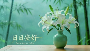 超治愈百合，日日安好