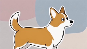 极简柯基动态壁纸