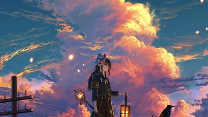 面具女孩