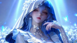纯欲蓝调神明少女守岸人