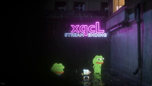 雨中蹦迪