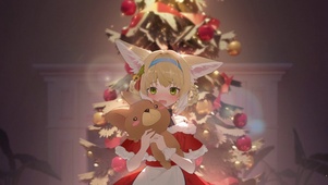 圣诞小女孩