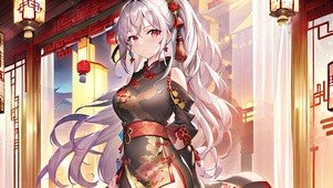 古阁少女